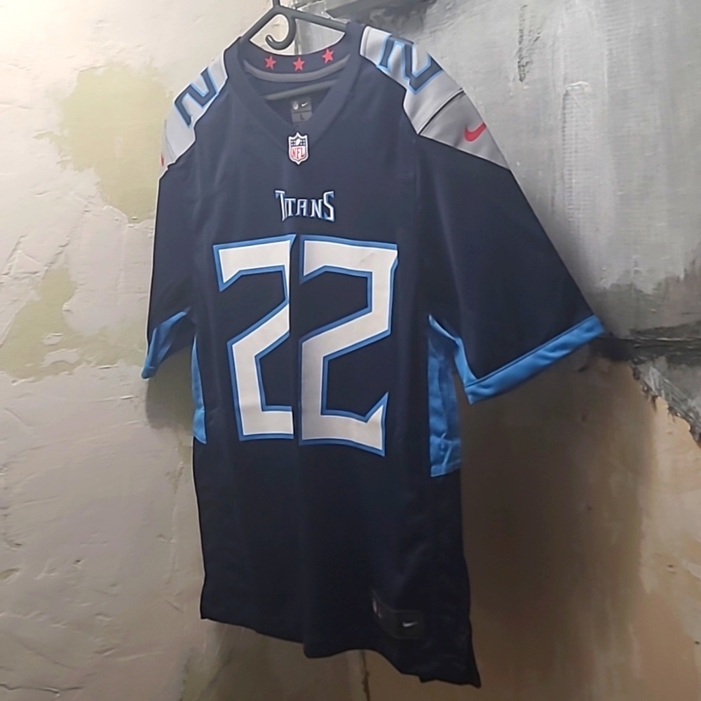 Nike NFL Players Derrick HENRY Tennessee Titans football jersey